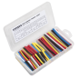 Heat Shrink Tubing Assortment 180pc 50 & 100mm Mixed Colours