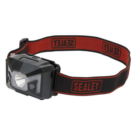 Head Torch 3W SMD & 2 Red LED 3 x AAA Cell with Auto-Sensor