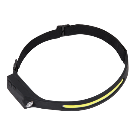 Head Torch 5W COB & 3W LED Bulb with Auto-Sensor Rechargeable