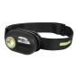 Rechargeable Head Torch with Auto-Sensor 3W COB & 1W SMD LED