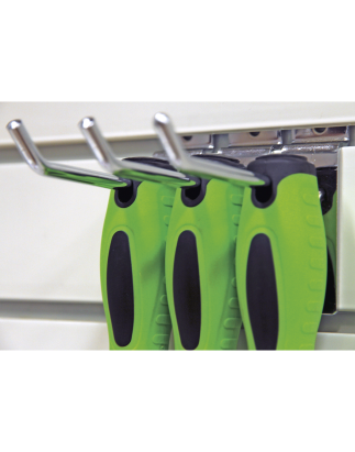 Screwdriver Set 8pc Hi-Vis Green