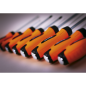 Screwdriver Set 8pc Hammer-Thru Hi-Vis Orange