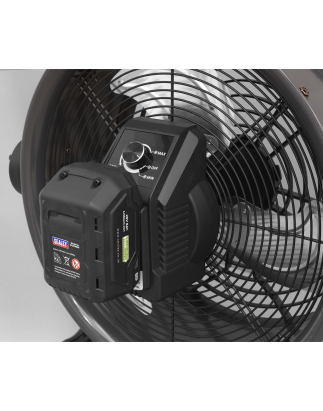 Kit de ventilateur à tambour haute vitesse 2 en 1 sans fil/filaire de 16 po, série SV20 20 V