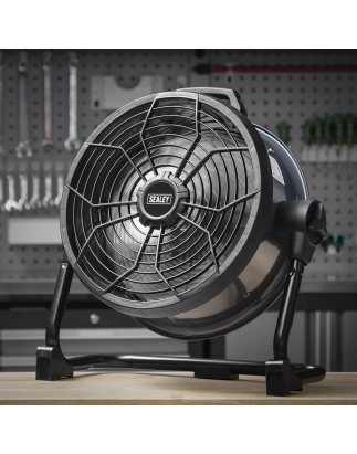 Kit de ventilateur à tambour haute vitesse 2 en 1 sans fil/filaire de 16 po, série SV20 20 V