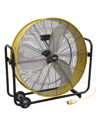 Industrial High Velocity Drum Fan 30" 110V