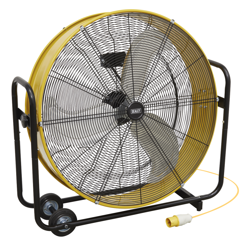 Industrial High Velocity Drum Fan 30" 110V