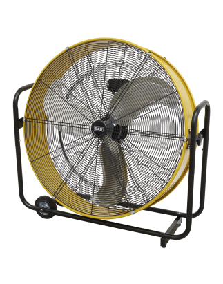 Industrial High Velocity Drum Fan 30" 110V