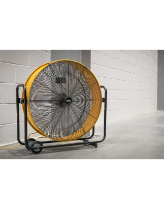 Industrial High Velocity Drum Fan 30" 110V