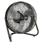 Industrial High Velocity Floor Fan with Internal Oscillation 18"