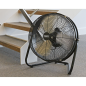 Industrial High Velocity Floor Fan with Internal Oscillation 18"