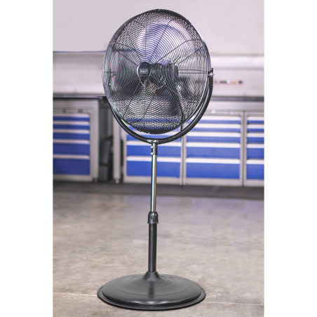 Ventilateur sur pied industriel à haute vitesse 20" 230V