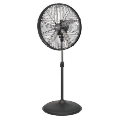 Industrial High Velocity Oscillating Pedestal Fan 20" 230V