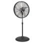 Industrial High Velocity Oscillating Pedestal Fan 20" 230V