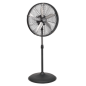 Industrial High Velocity Oscillating Pedestal Fan 20" 230V