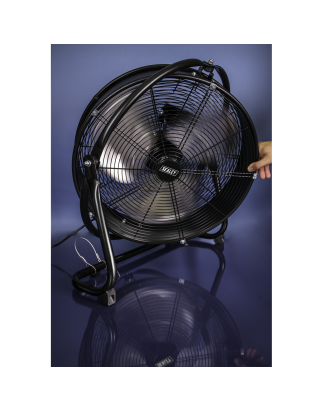 Ventilateur à tambour orbital industriel à haute vitesse 20" 230V