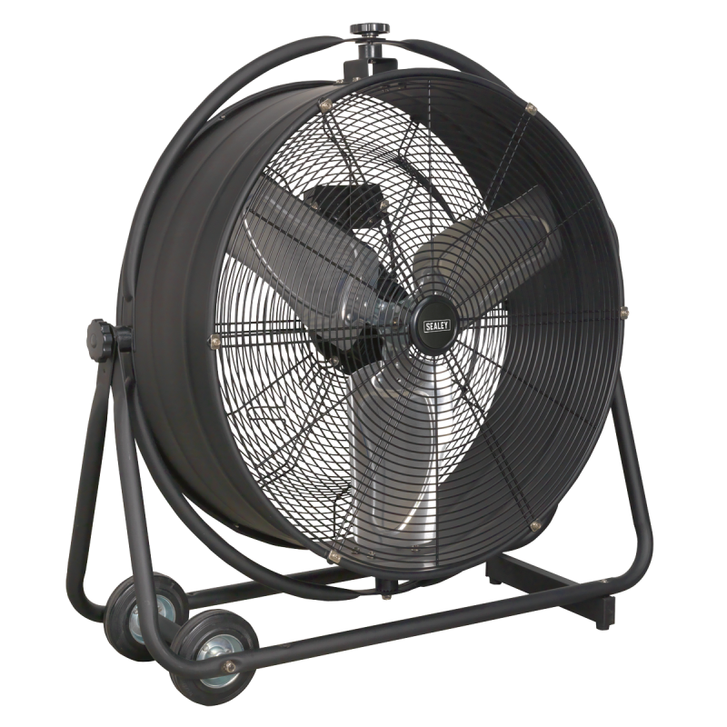 Industrial High Velocity Orbital Drum Fan 24" 230V