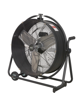 Industrial High Velocity Orbital Drum Fan 24" 230V