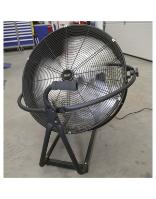 Industrial High Velocity Orbital Drum Fan 24" 230V