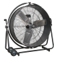 Industrial High Velocity Orbital Drum Fan 30" 230V