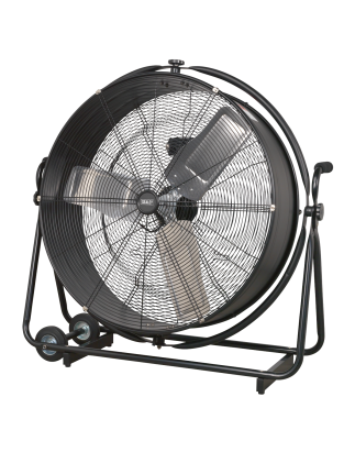 Industrial High Velocity Orbital Drum Fan 30" 230V