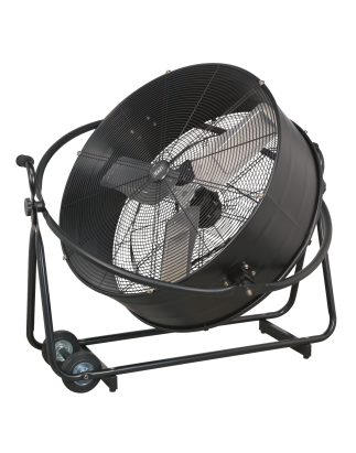 Industrial High Velocity Orbital Drum Fan 30" 230V