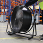 Industrial High Velocity Orbital Drum Fan 30" 230V