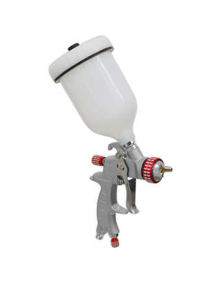 Premier Professional HVLP Gravity Feed Spray Gun 1.3mm Set-Up