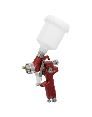 Workshop Series HVLP Gravity Feed Touch-Up Spray Gun 0.8mm Set-Up