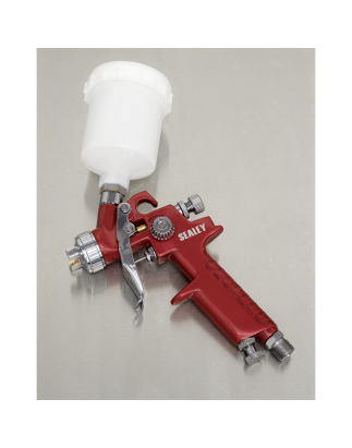 Workshop Series HVLP Gravity Feed Touch-Up Spray Gun 0.8mm Set-Up