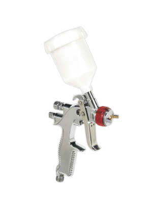 Pistolet de retouche à alimentation par gravité HVLP, configuration de 0,8 mm