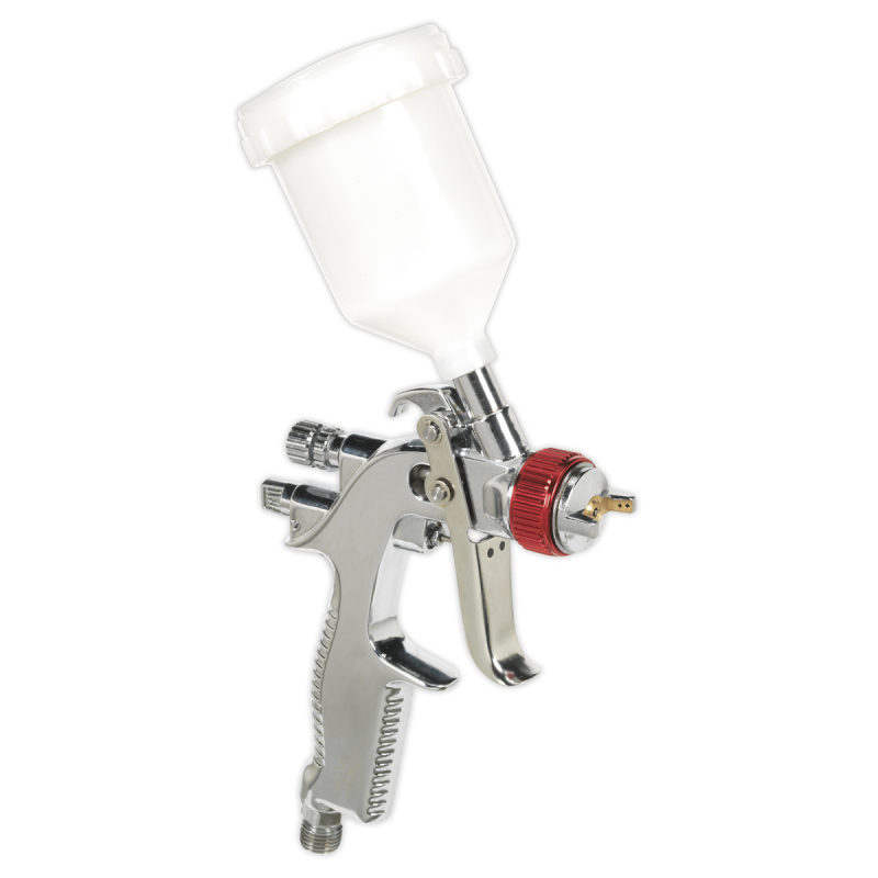 HVLP Gravity Feed Touch-Up Spray Gun 0.8mm Set-Up