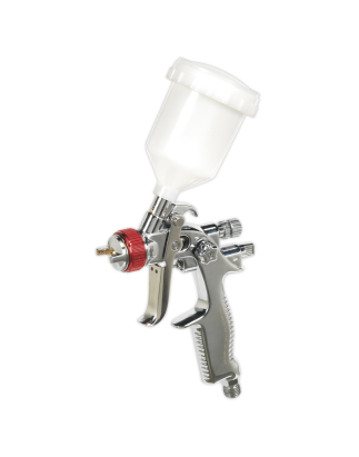 HVLP Gravity Feed Touch-Up Spray Gun 0.8mm Set-Up