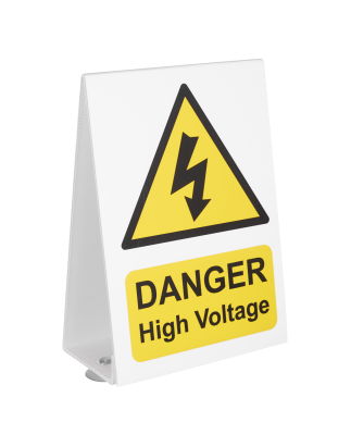 High Voltage Vehicle Warning Sign