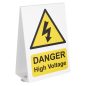 High Voltage Vehicle Warning Sign