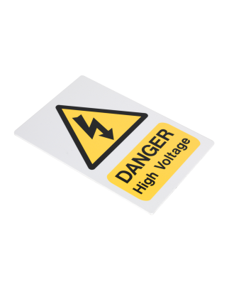 High Voltage Warning Sign 200 x 300mm