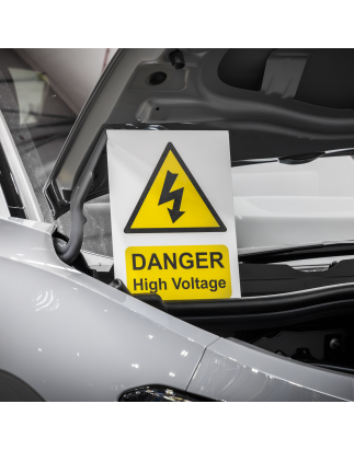 High Voltage Warning Sign 200 x 300mm