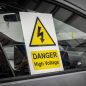 High Voltage Warning Sign 200 x 300mm