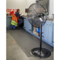 Industrial High Velocity Oscillating Pedestal Fan 30" 230V