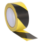 Hazard Warning Tape 50mm x 33m Black/Yellow