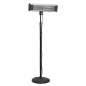 High Efficiency Carbon Fibre Infrared Patio Heater with Telescopic Floor Stand 1800W/230V