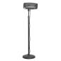 Infrared Quartz Patio Heater with Telescopic Floor Stand 2000W/230V