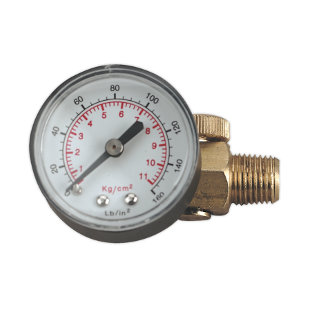 On-Gun Pressure Regulator/Gauge