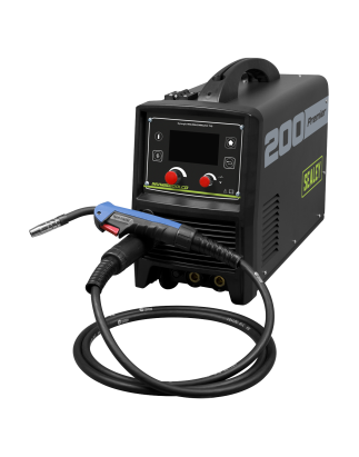 Premier MIG, TIG & MMA Inverter Welder with LCD Screen 200A