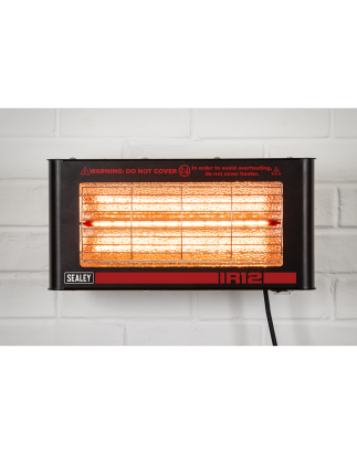 Wall Mounting Infrared Quartz Heater 1.2W/230V