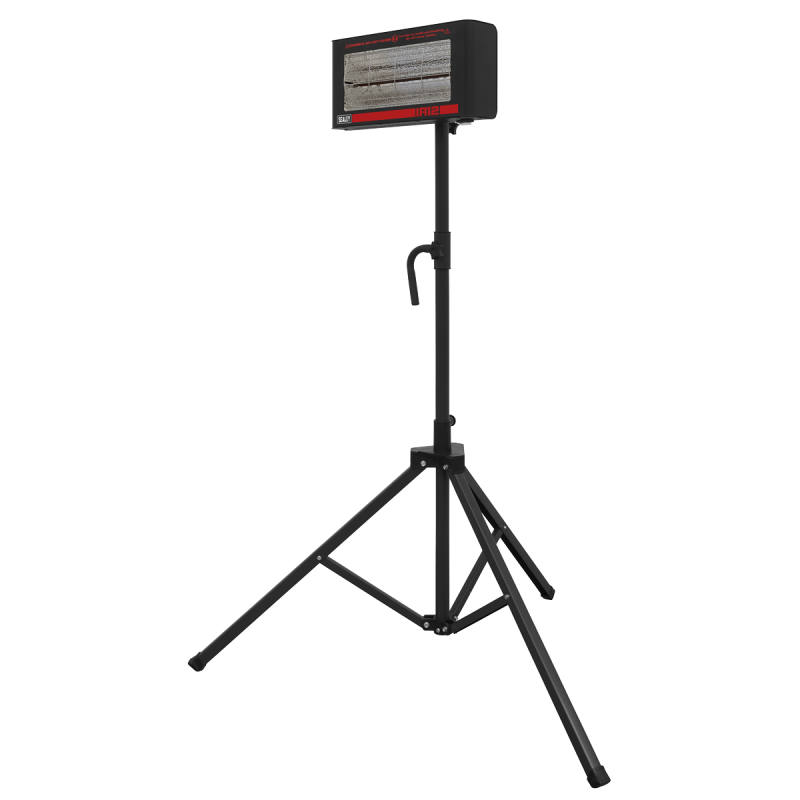 Infrared Quartz Heater with Tripod Stand 230V 1.2kW