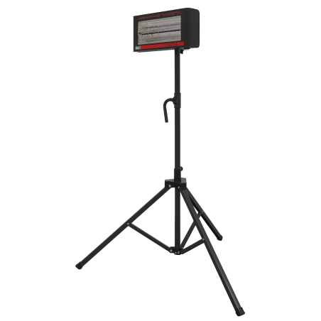 Infrared Quartz Heater with Tripod Stand 230V 1.2kW