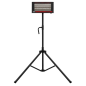 Infrared Quartz Heater with Tripod Stand 230V 1.2kW