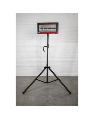 Infrared Quartz Heater with Tripod Stand 230V 1.2kW