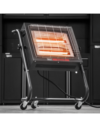 Infrared Halogen Heater 1.4/2.8kW 230V