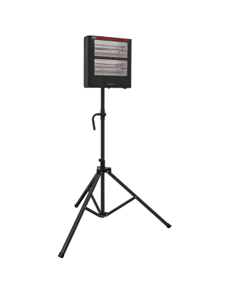 Infrared Quartz Heater with Tripod Stand 230V 1.4/2.8kW